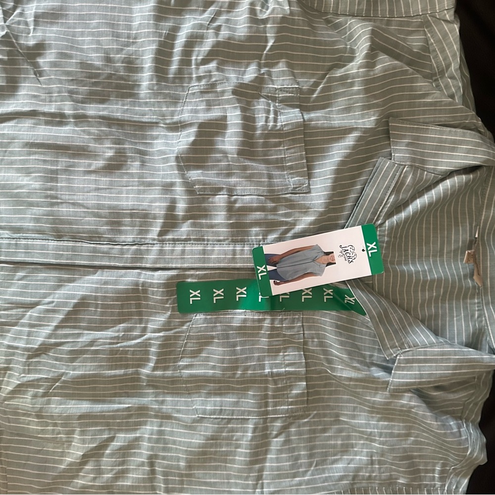 Stylish Green Striped Women's Blouse